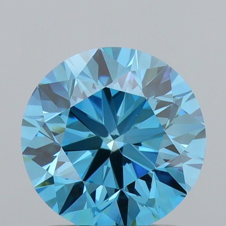 1.49 CT Fancy Vivid Blue ROUND