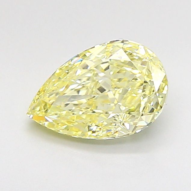 1.08 CT Fancy Light Yellow PEAR