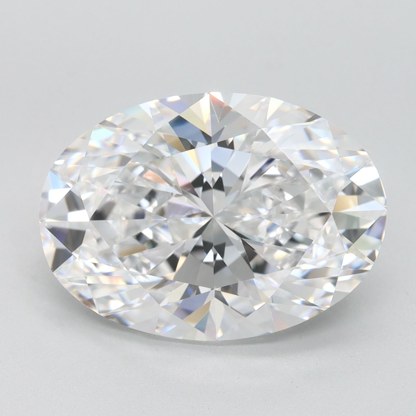 5.02 ct. oval Lab Grown Diamond front image