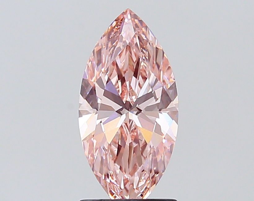 1.59 CT Fancy Intense Pink MARQUISE