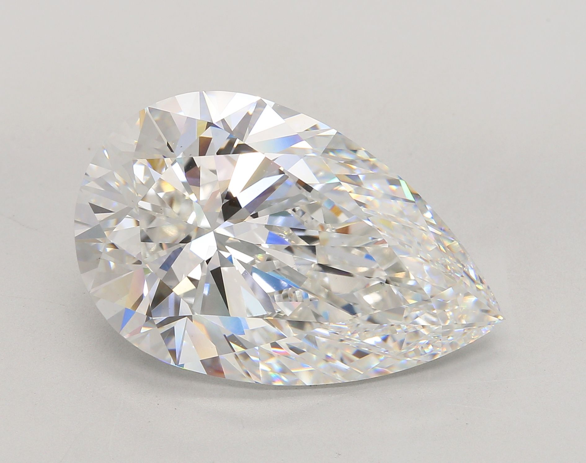 20.10 ct. pear Lab Grown Diamond front image