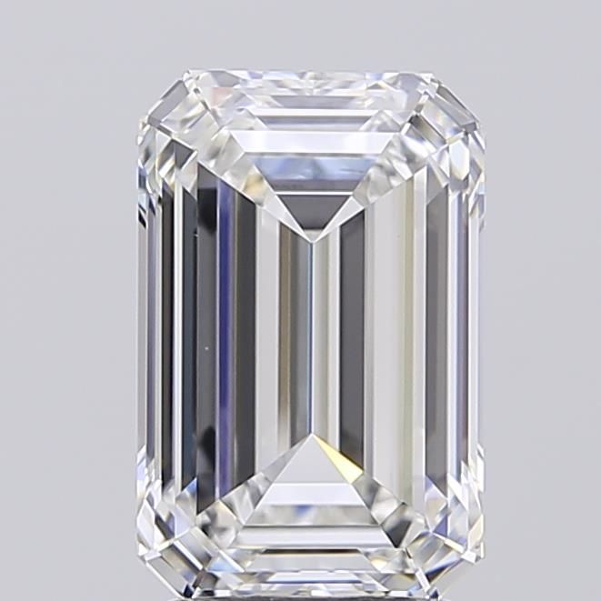 3.07 ct. emerald Lab Grown Diamond front image