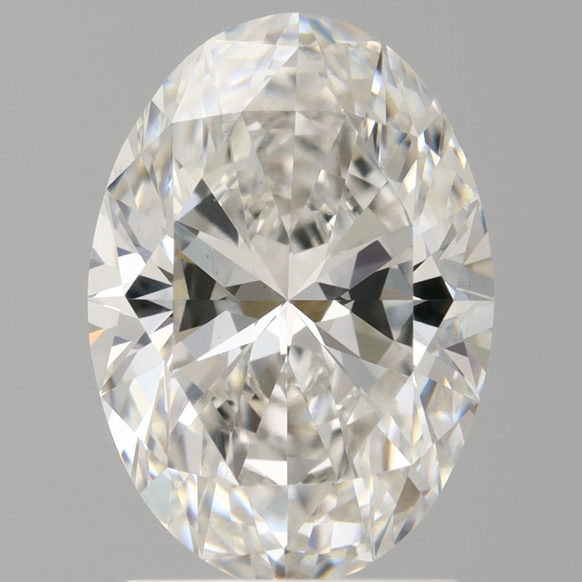 2.05 ct. oval Lab Grown Diamond front image