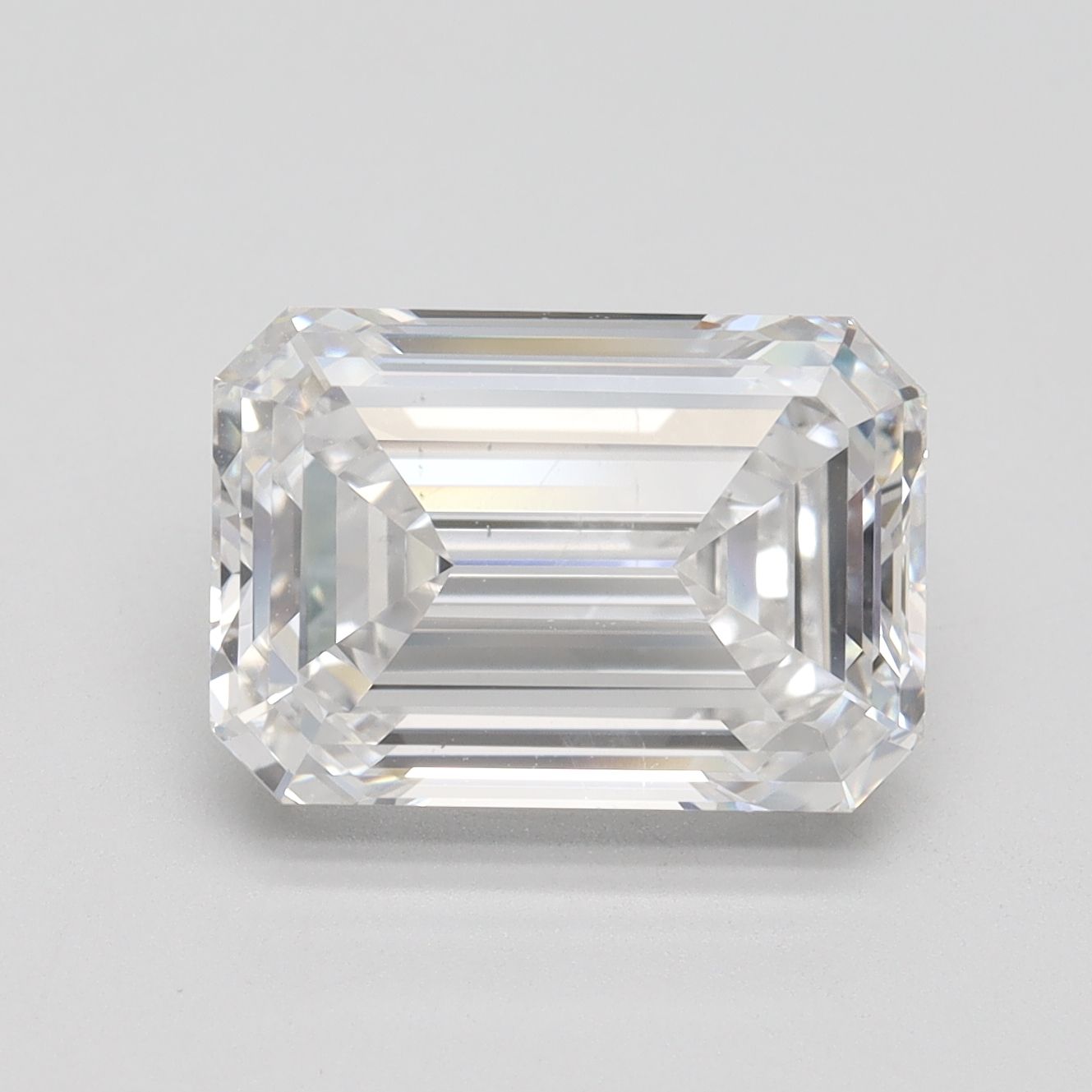 5.12 ct. emerald Lab Grown Diamond front image