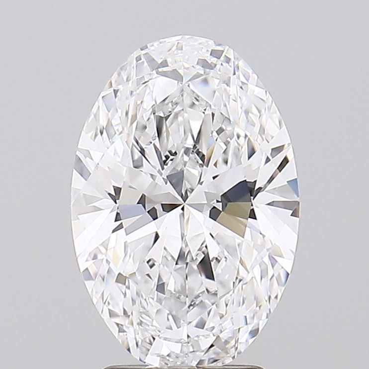 2.95 ct. oval Lab Grown Diamond front image