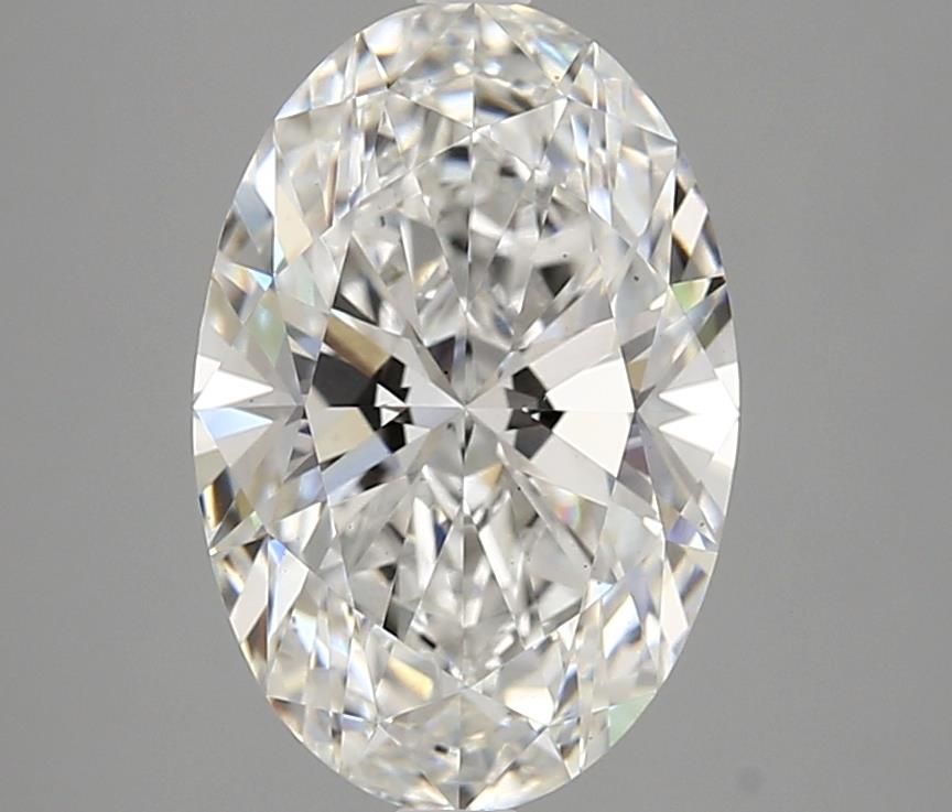 3.35 ct. oval Lab Grown Diamond front image