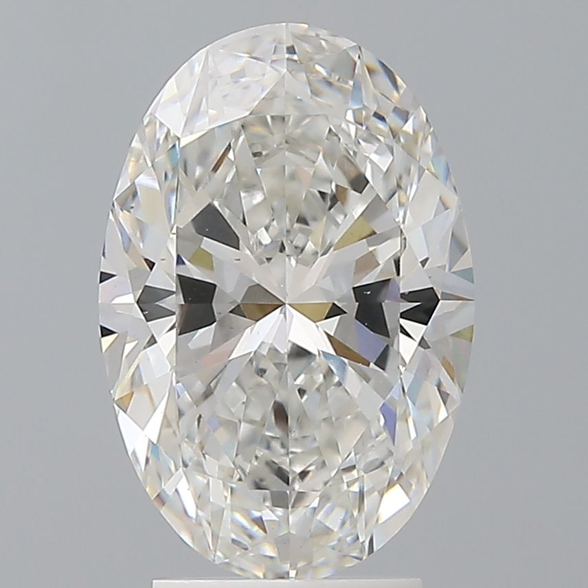3.40 ct. oval Lab Grown Diamond front image