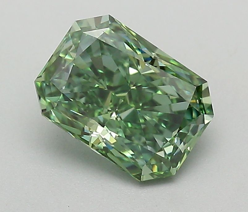 1.07 CT Fancy Vivid Green RADIANT