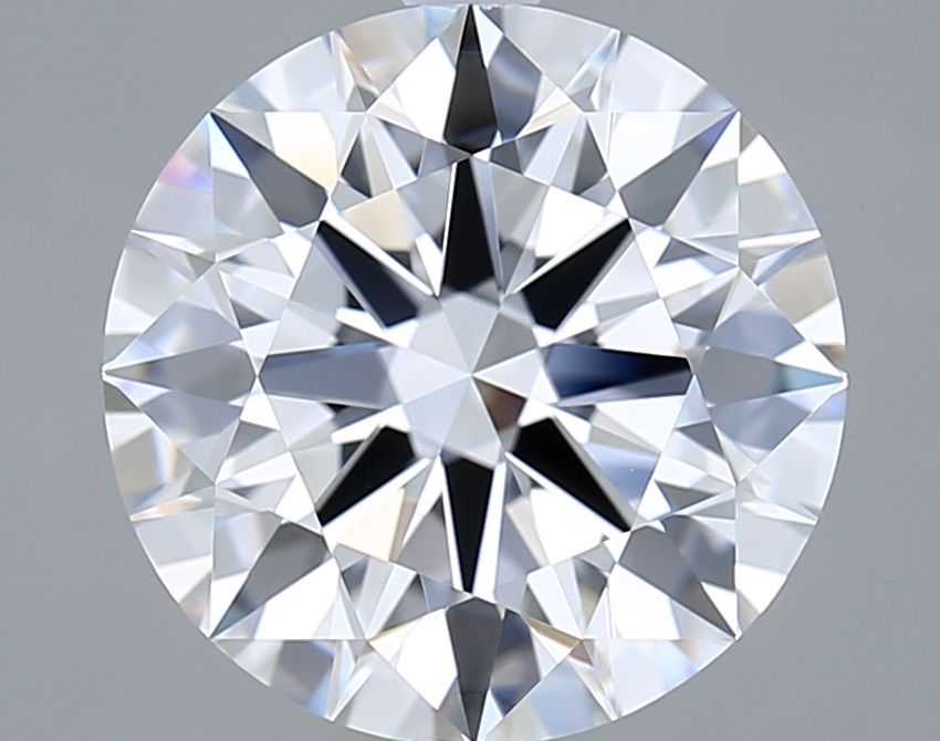 Diamant Rond 5.01 ct - Couleur D - Pureté FL