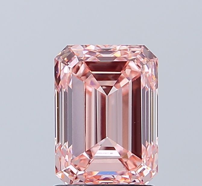1.99 CT Fancy Intense Pink EMERALD