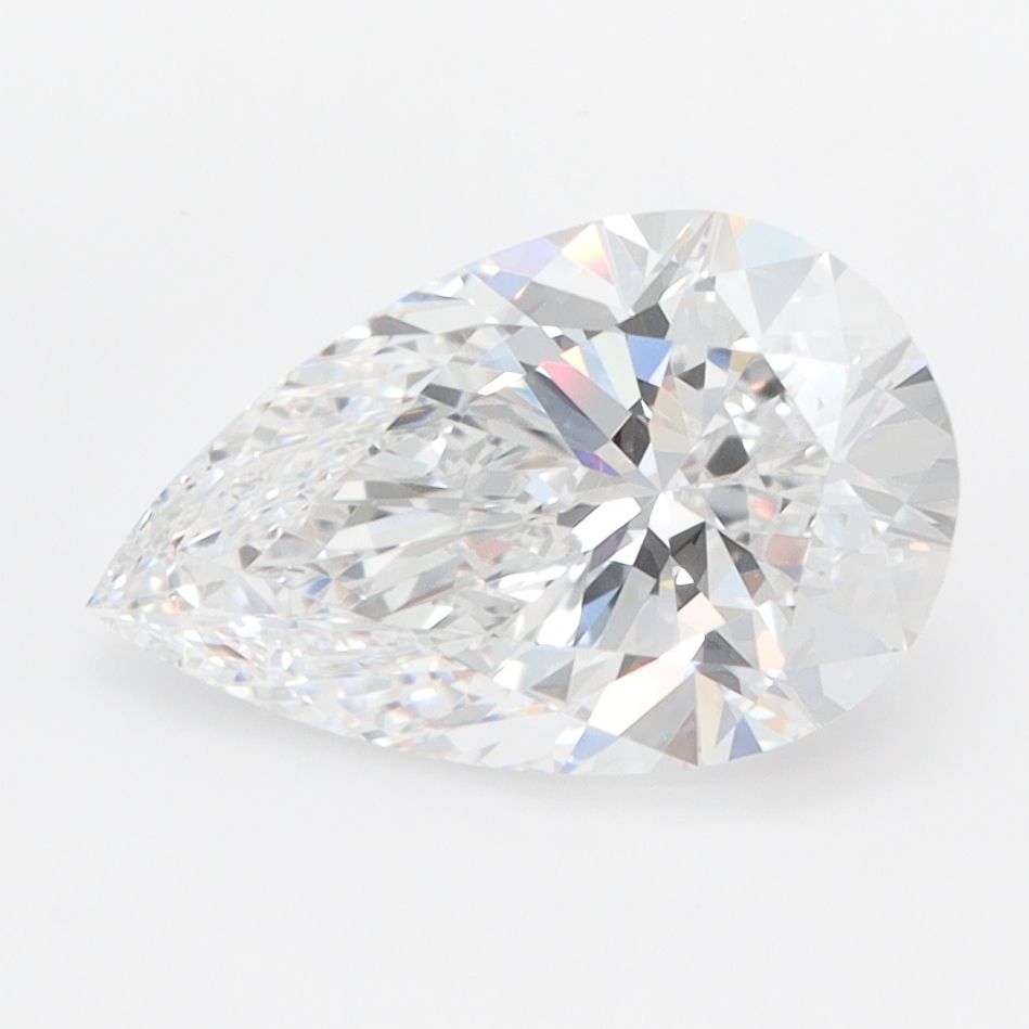 2.10 ct. pear Lab Grown Diamond front image