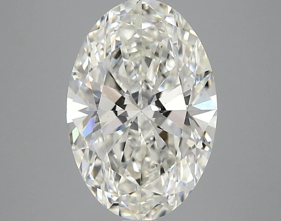 3.35 ct. oval Lab Grown Diamond front image