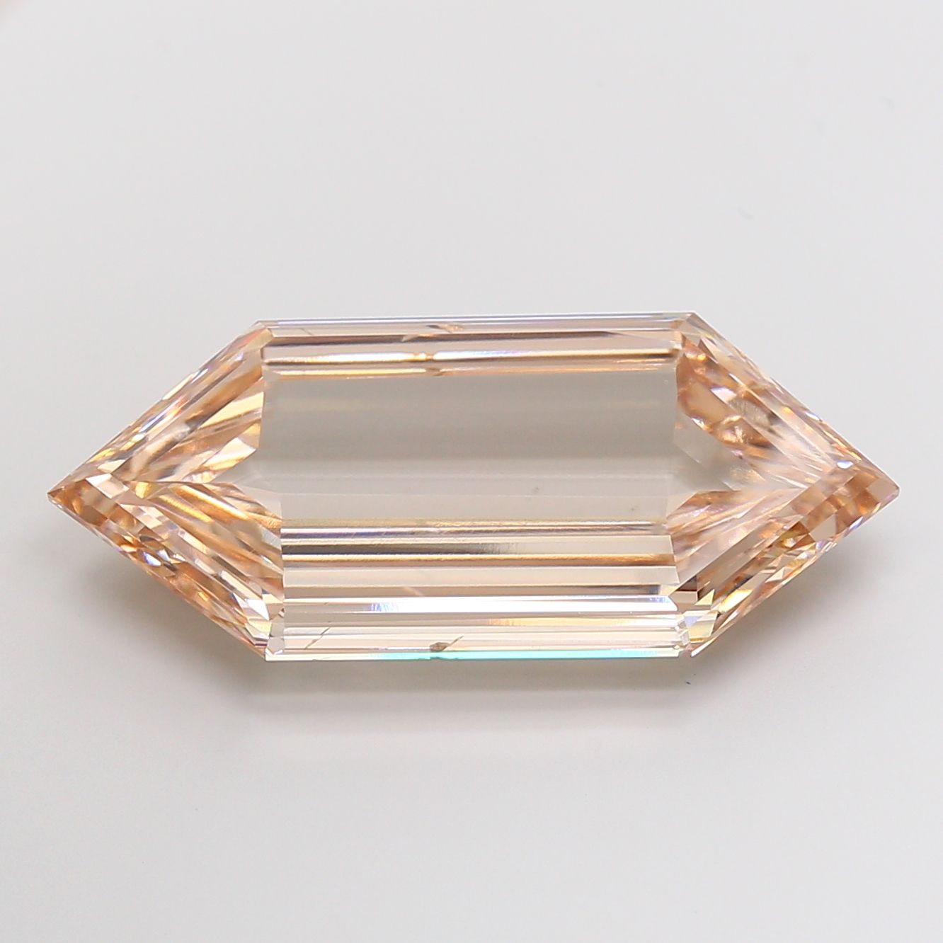 25.02 ct lab-grown Hexagonal Diamond