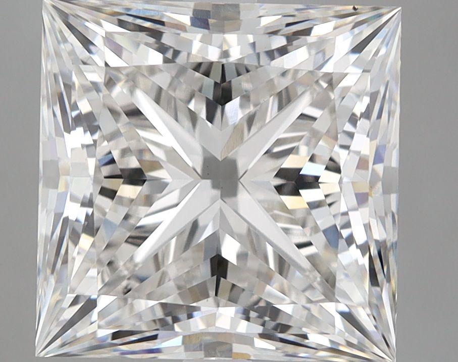 6.02 ct. princess Lab Grown Diamond front image