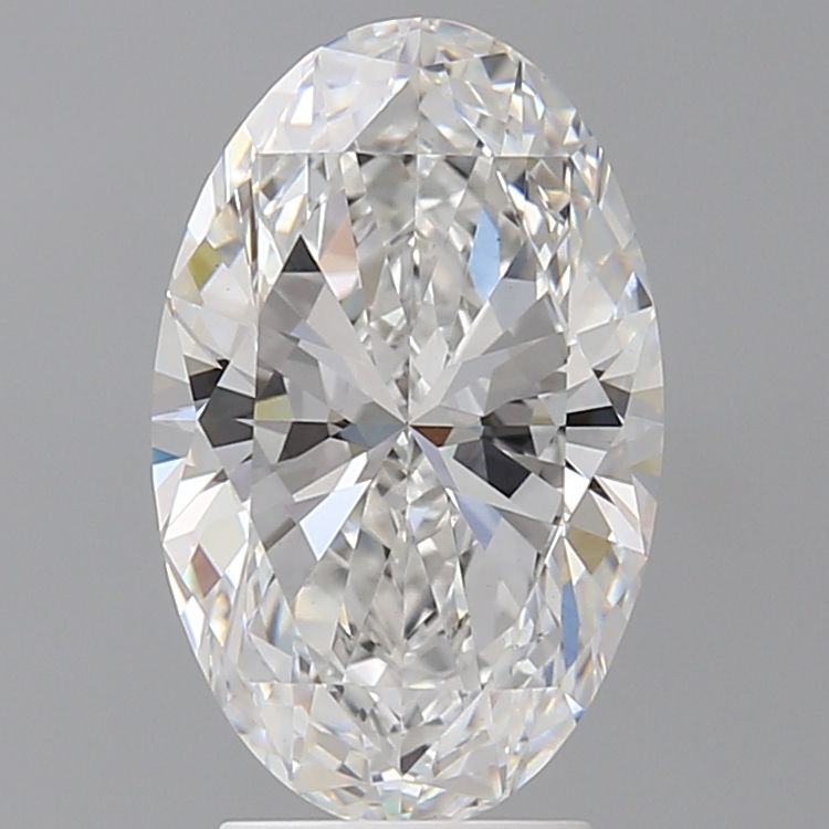 3.50 ct. oval Lab Grown Diamond front image