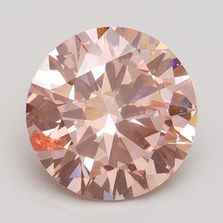 2.50 ct. round Lab Grown Diamond front image