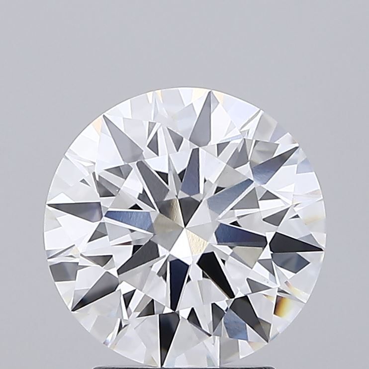 2.70 ct. round Lab Grown Diamond front image