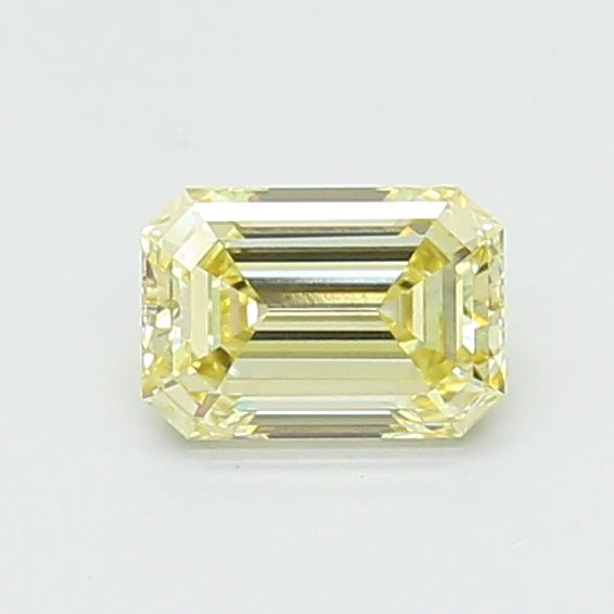1.08 CT Fancy Light Yellow EMERALD