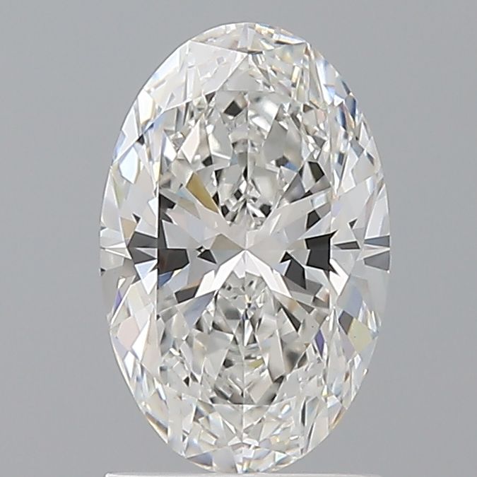1.55 ct. oval Lab Grown Diamond front image