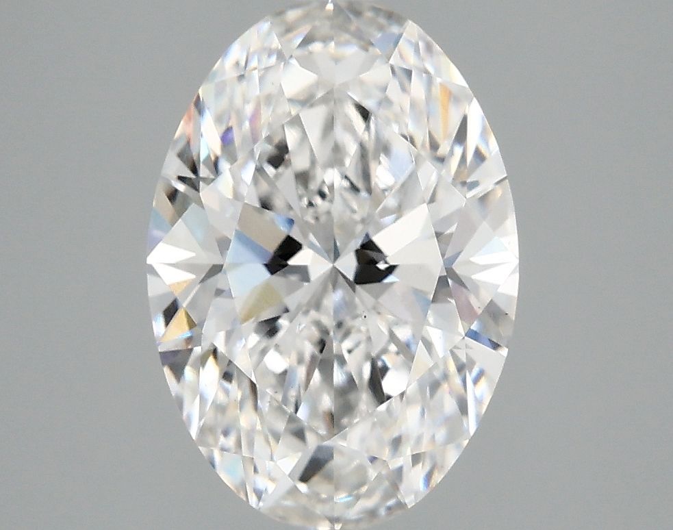 3.10 ct. oval Lab Grown Diamond front image