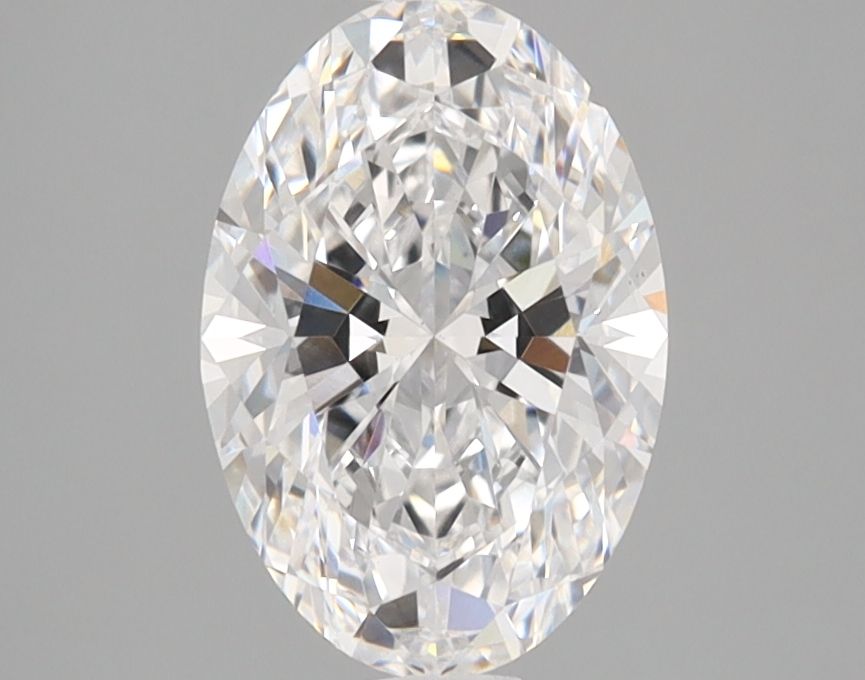 1.56 ct. oval Lab Grown Diamond front image