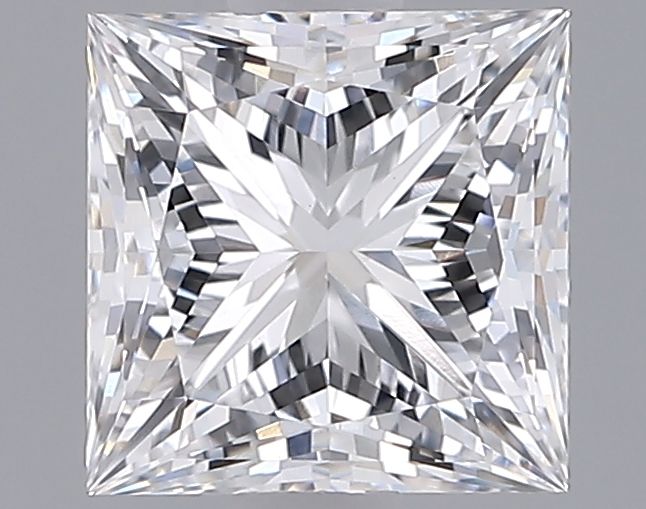 1.56 ct. princess Lab Grown Diamond front image