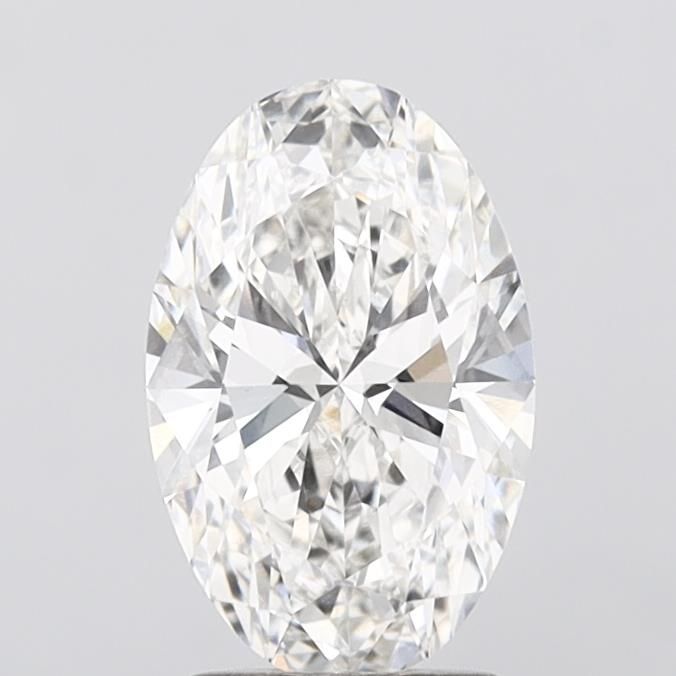 2.08 ct. oval Lab Grown Diamond front image