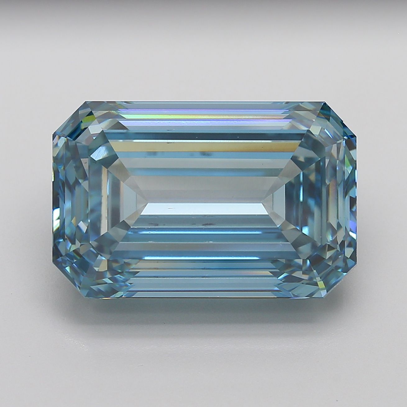 26.32 ct. emerald Lab Grown Diamond front image