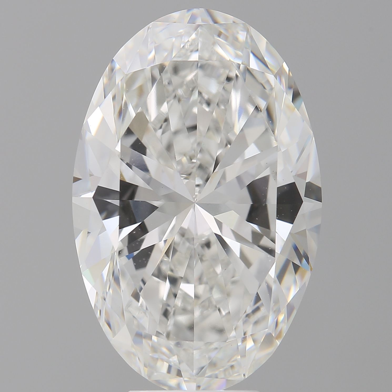 8.55 ct. oval Lab Grown Diamond front image