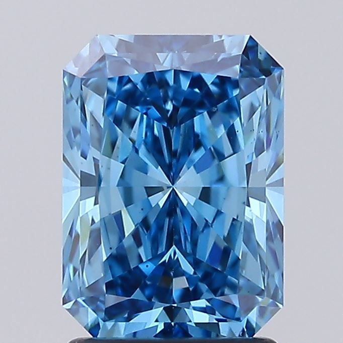 1.97 CT Fancy Vivid Blue RADIANT
