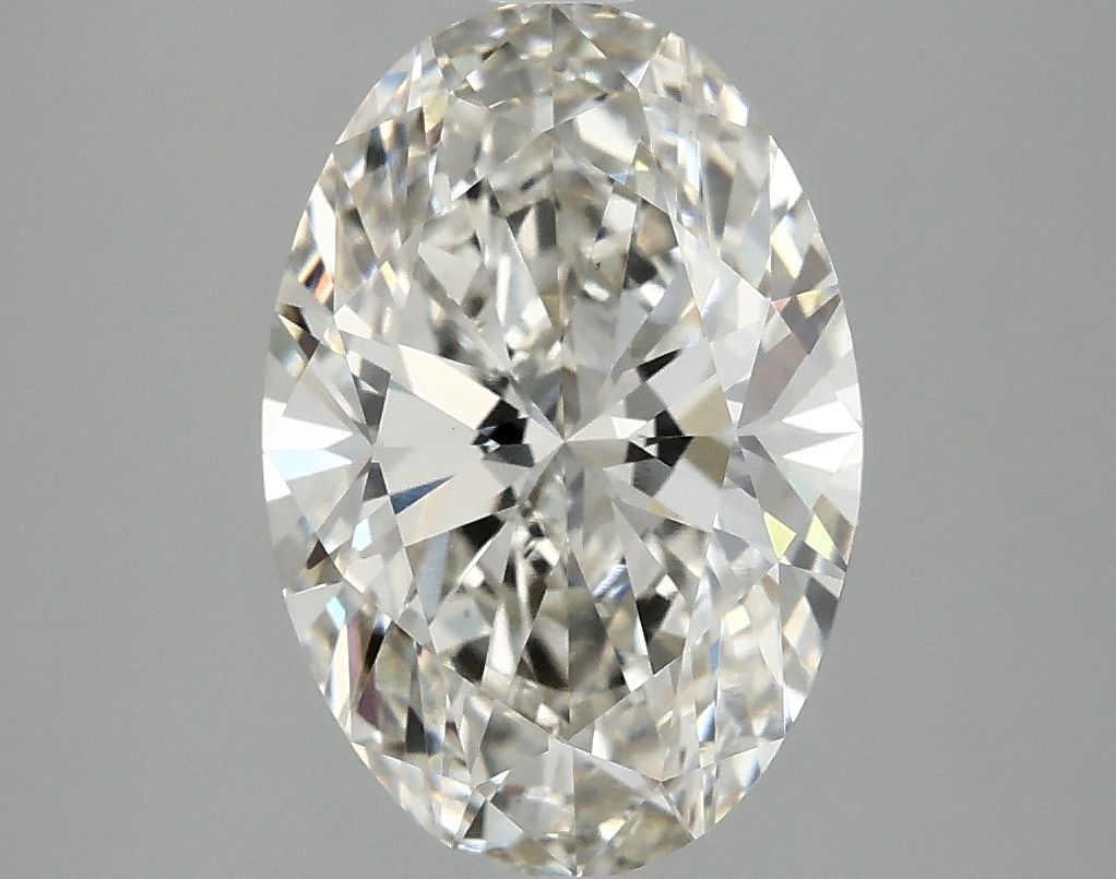3.10 ct. oval Lab Grown Diamond front image