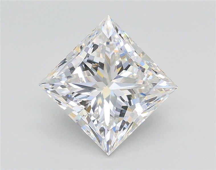4.02 ct. princess Lab Grown Diamond front image