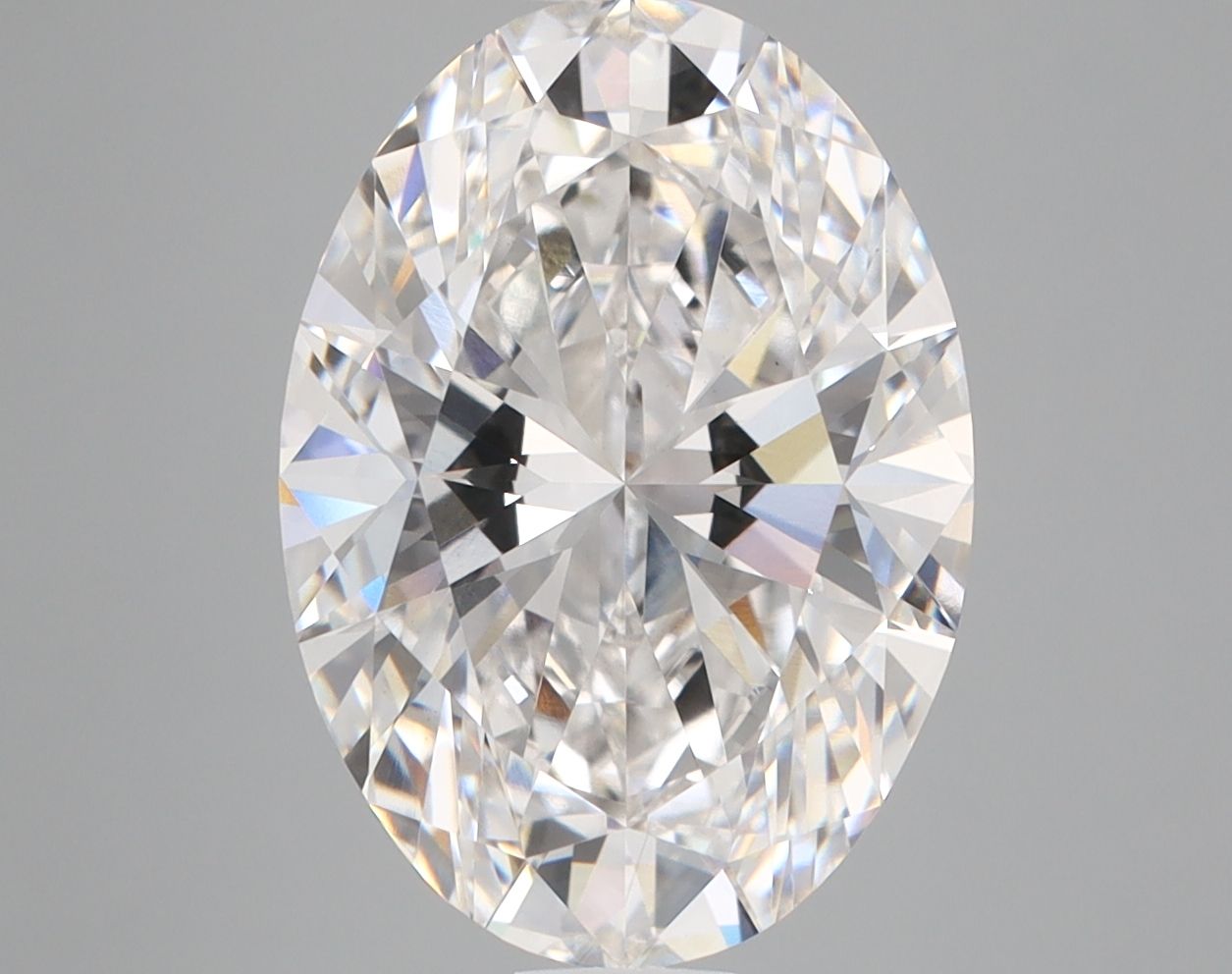 5.10 ct. oval Lab Grown Diamond front image