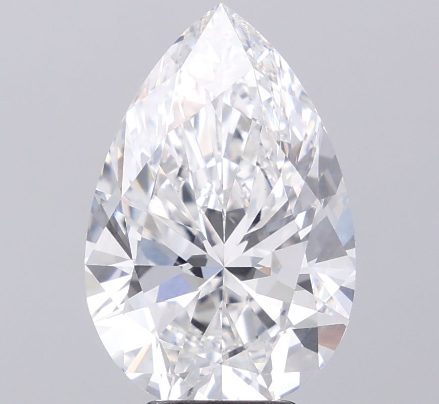 5.37 ct. pear Lab Grown Diamond front image