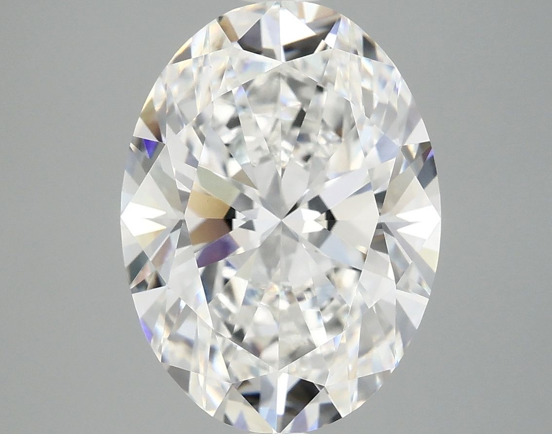 5.03 ct. oval Lab Grown Diamond front image