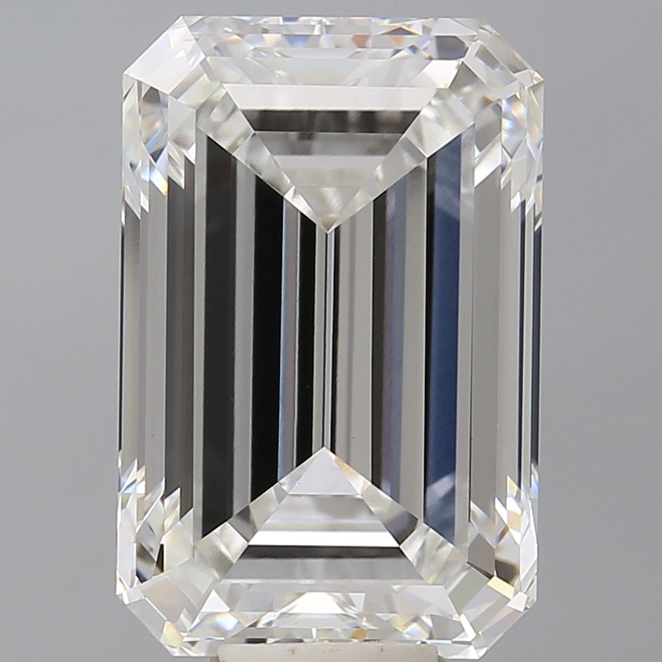12.09 ct. emerald Lab Grown Diamond front image
