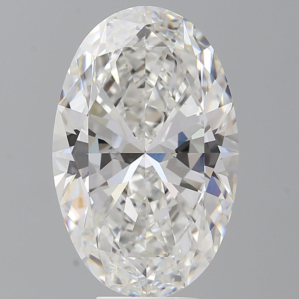 7.54 ct. oval Lab Grown Diamond front image
