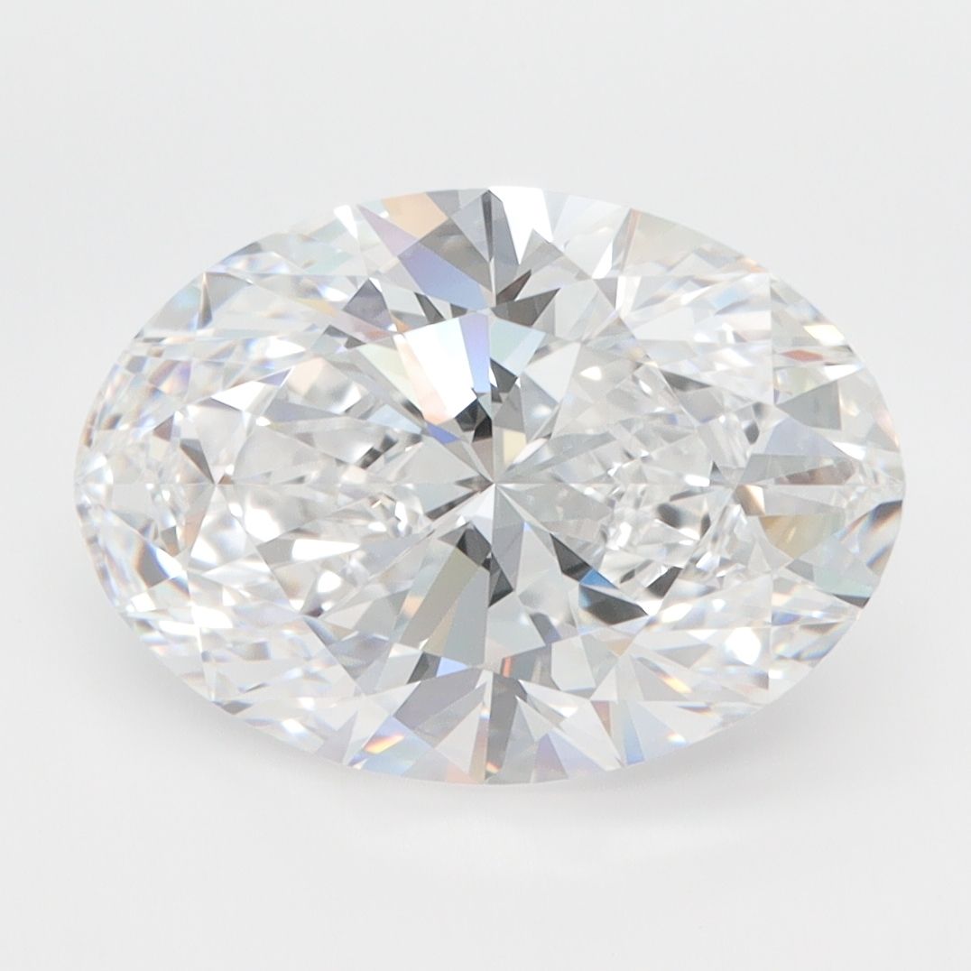 4.09 ct. oval Lab Grown Diamond front image