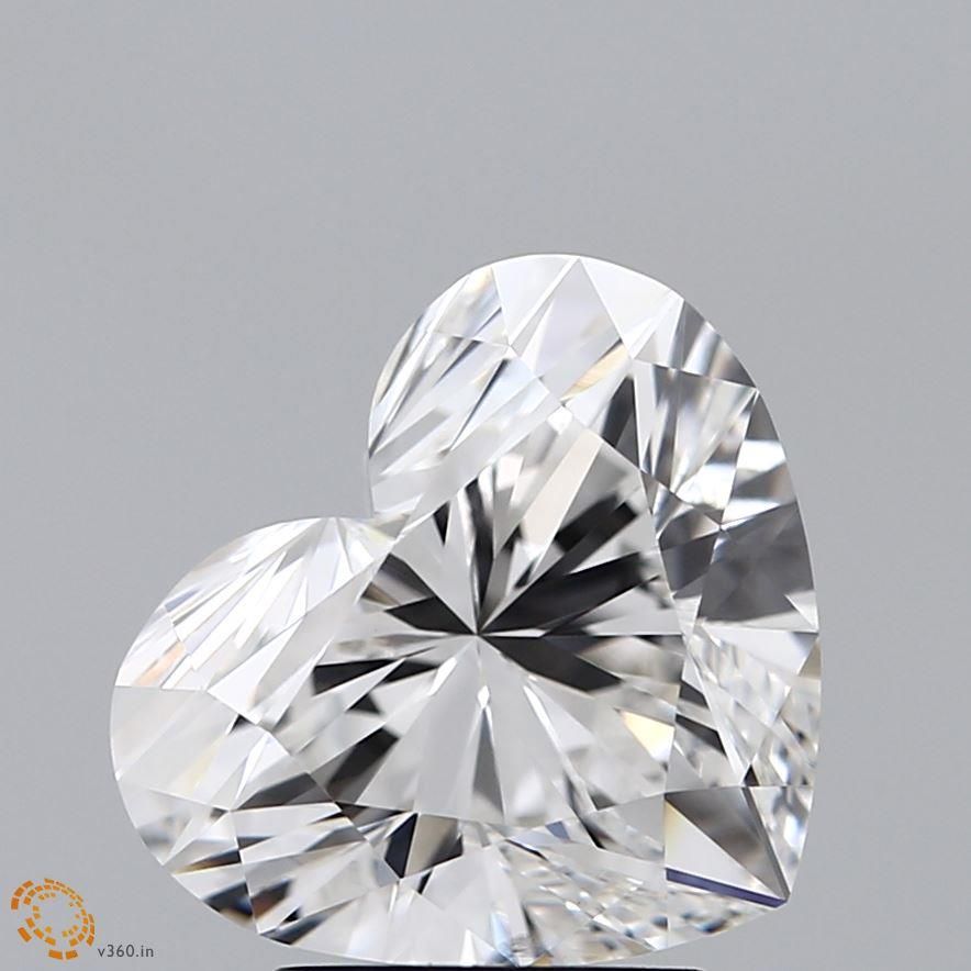 3.59 ct. heart Lab Grown Diamond front image
