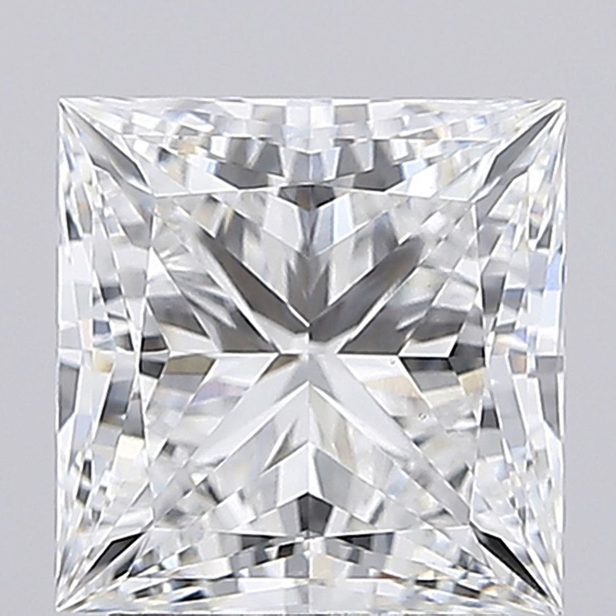 2.75 ct. princess Lab Grown Diamond front image