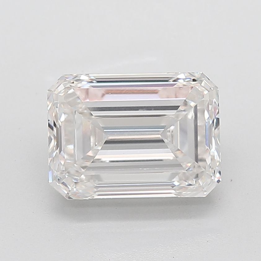 6.03 ct. emerald Lab Grown Diamond front image