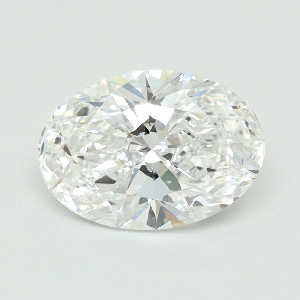 2.01 ct. oval Lab Grown Diamond front image