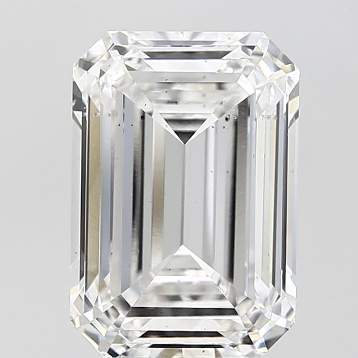 5.02 ct. emerald Lab Grown Diamond front image