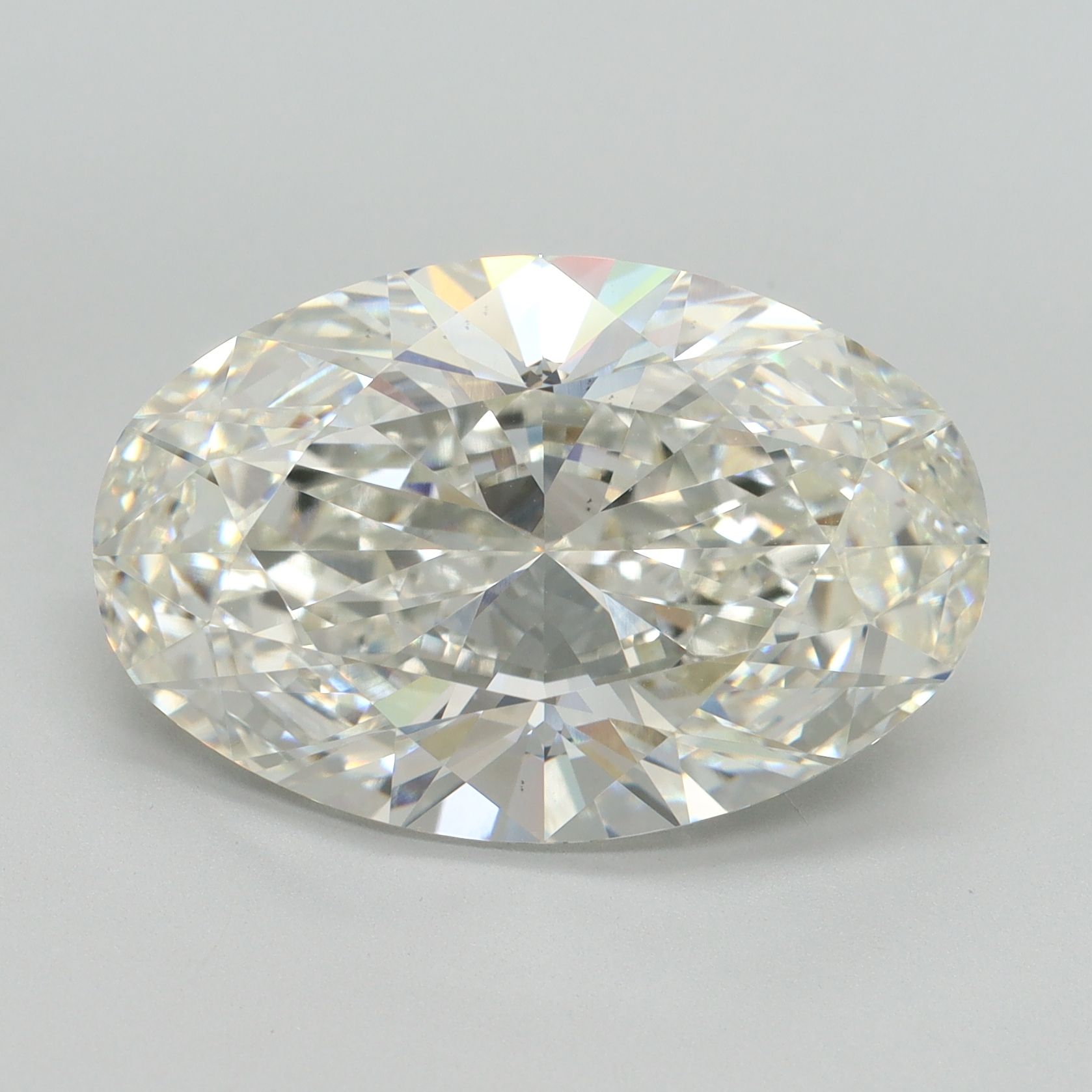 10.02 ct. oval Lab Grown Diamond front image