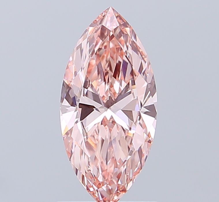 1.37 CT Fancy Intense Pink MARQUISE