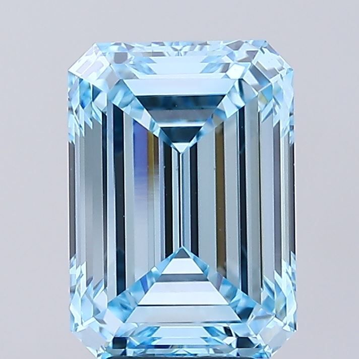 5.03 ct. emerald Lab Grown Diamond front image