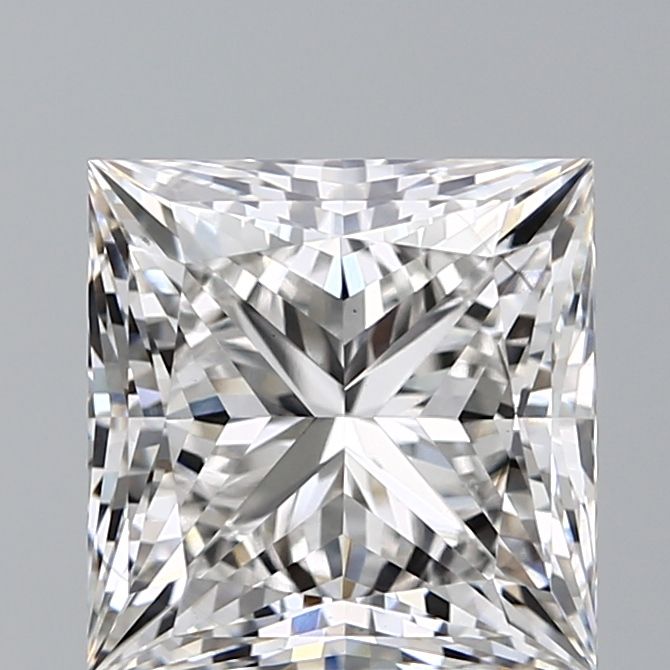 5.02 ct. princess Lab Grown Diamond front image
