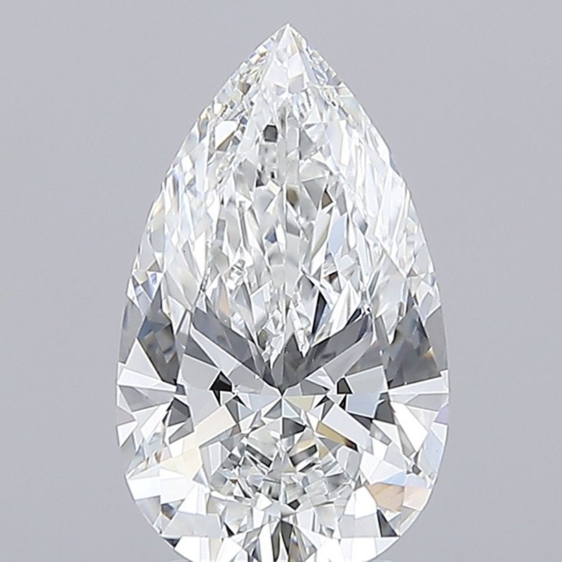 4.02 ct. pear Lab Grown Diamond front image