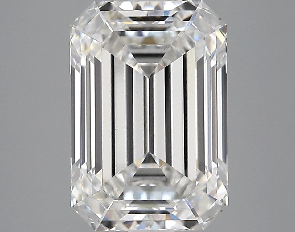2.59 ct. emerald Lab Grown Diamond front image