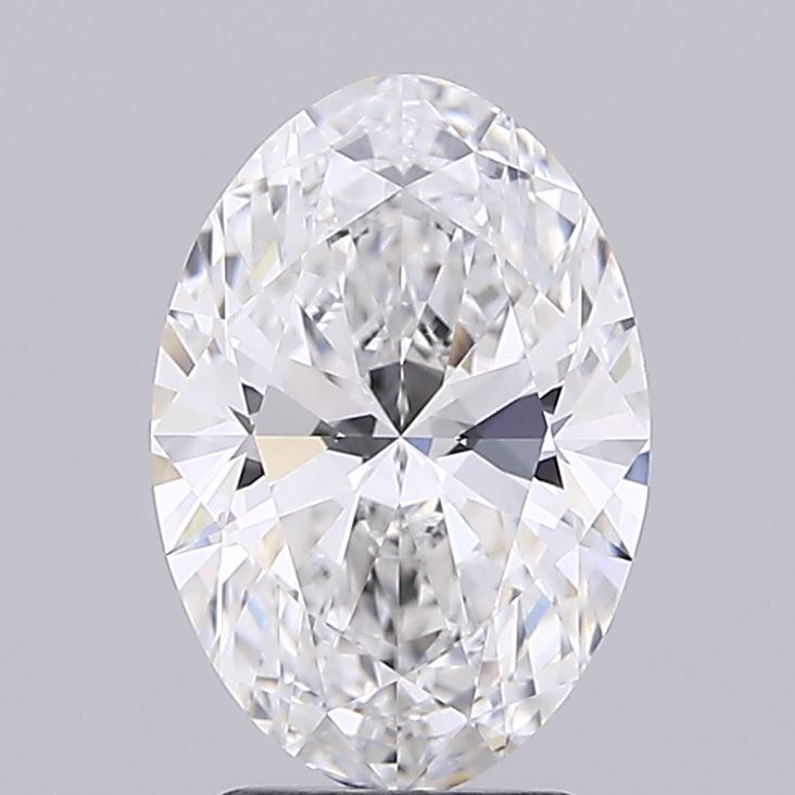 3.03 ct. oval Lab Grown Diamond front image
